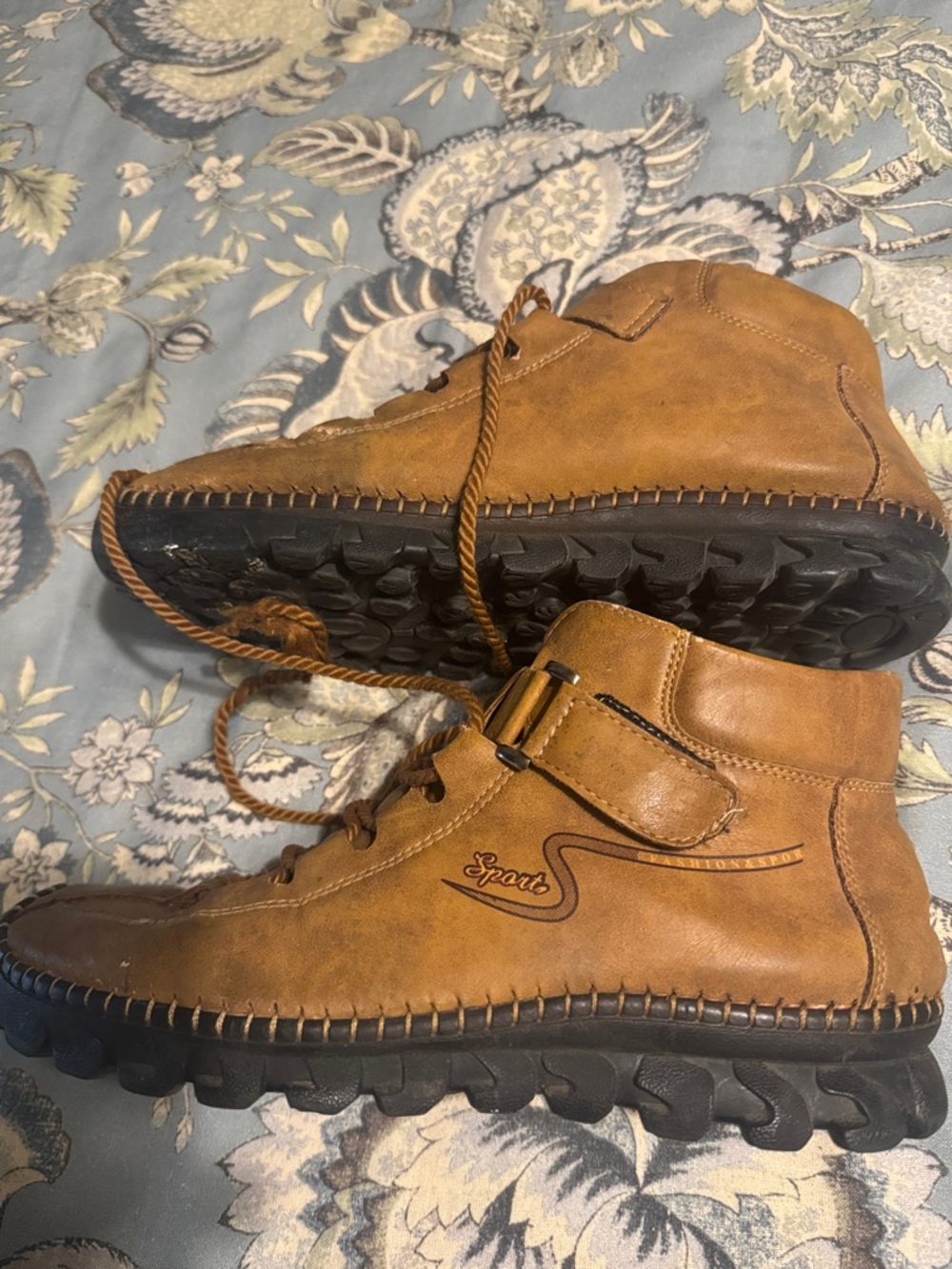 Tan  Men's Casual Ankle Boots name port and fashion sport